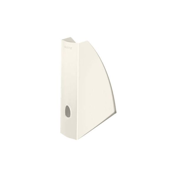 Leitz Porta-Revistas Wow Branco (31.2 X 7.5 X 25.8 cm)