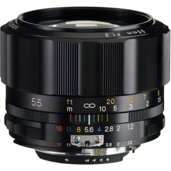 Objetiva Voigtlander Nokton 55mm f/1.2 Slii-s Preta Nikon Ai-s - VOIGTLANDER240228