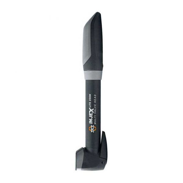 Sks Bomba de Ar Mini Airspeed Injex Lite Zoom Plastic All Valves Black