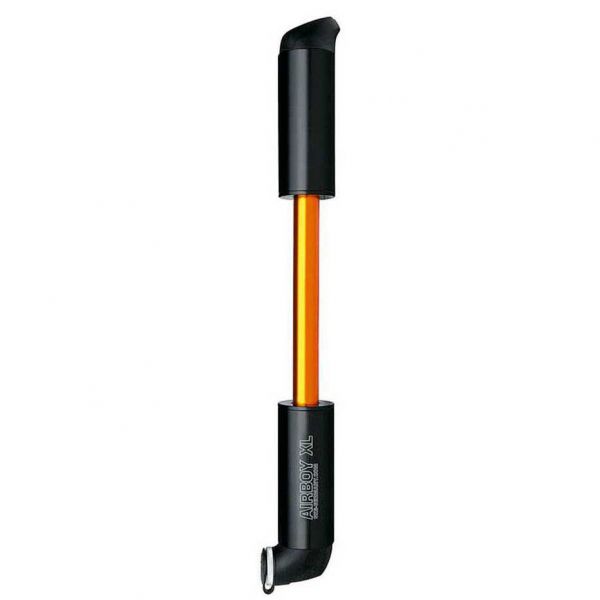 Sks Bomba de Ar Mini Airspeed Airboy Xl Road/mtb/city All Valves Black / Orange