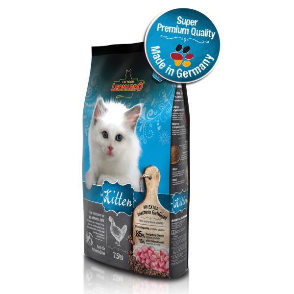 Leonardo Kitten Extra Fresh Poultry Cat 7,5Kg