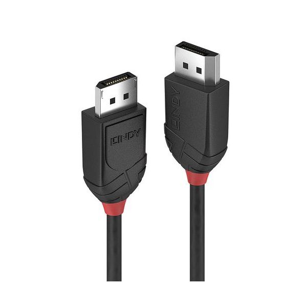 Lindy Displayport Cabo Black Line 1.5m
