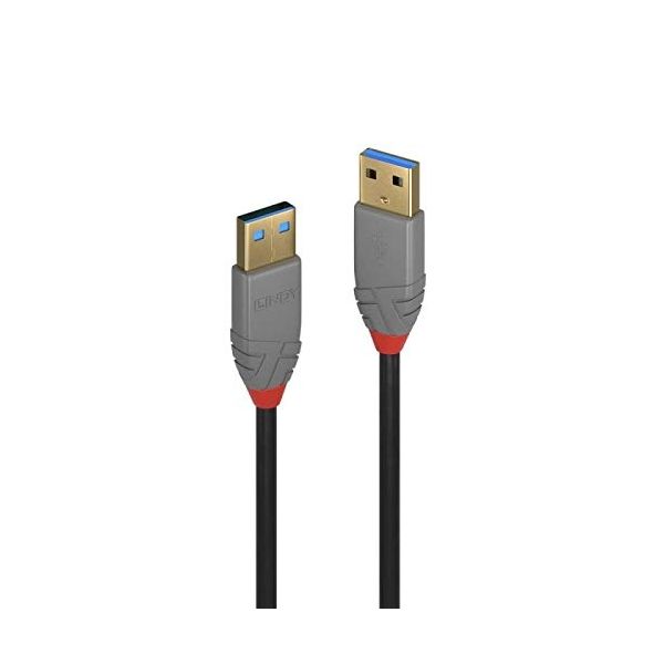 Lindy - 36751 cable USB 1 m USB 3.2 Gen 1 (3.1 Gen 1) USB A Negro - 36751