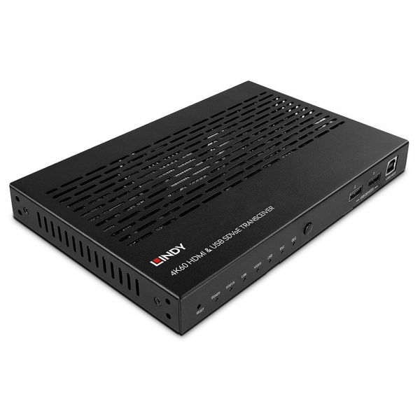 Lindy 38365 Extensor HDMI e USB SDVoE 4K60 Transceptor