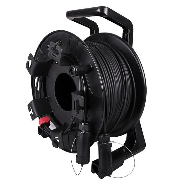 Lindy CB HDMI8K60 H BFIBR PTIC RUGR 100M Cabo HDMI Fibra Ótica 100m Preto