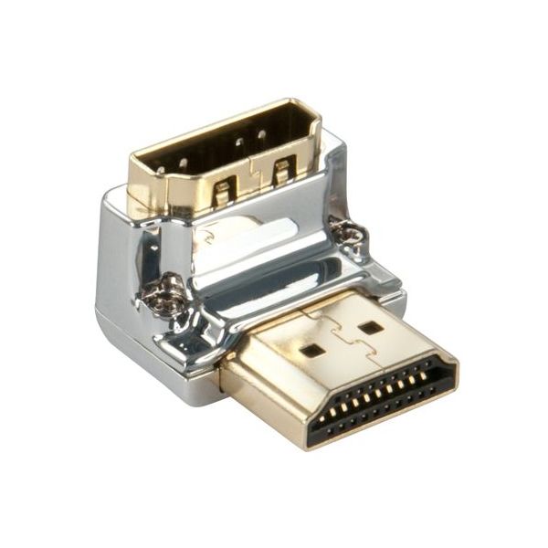 Lindy Adaptador Hdmi Cromo 90 Grad M/f