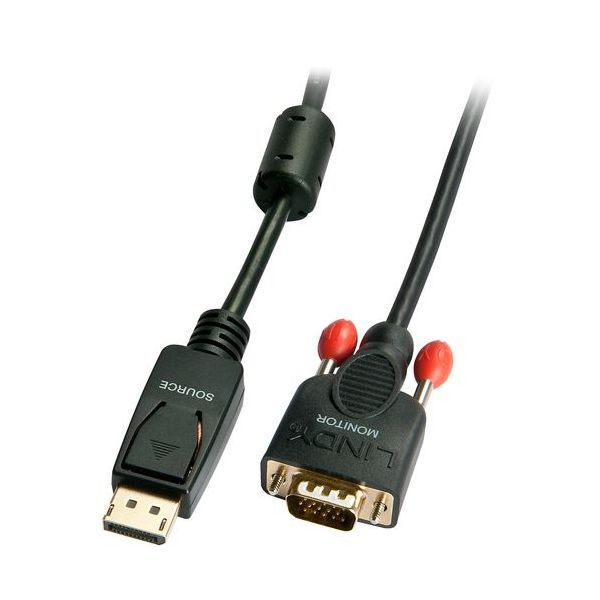 Lindy Displayport para Vga Converter Cabo 3m - 41943