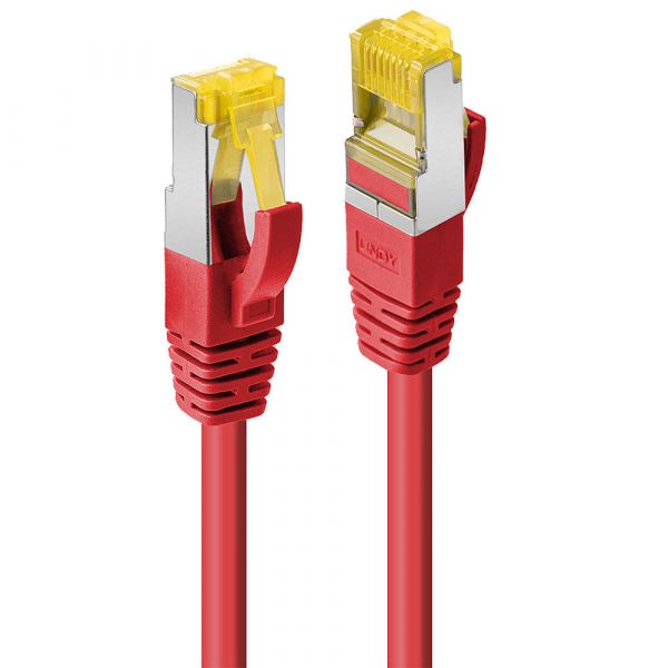 Lindy Cabo de Rede Cat 6A S/FTP 7.5m Vermelho
