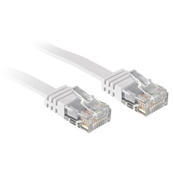 Lindy - 3m Cat.6 cable de red Blanco Cat6 - 47503