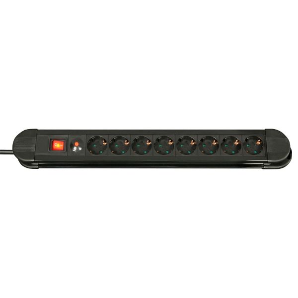 Lindy Régua de Energia 73104 Schuko com Interruptor 8 Vias