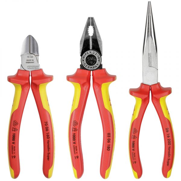 Knipex Alicates Isolados Conjunto 1000V 0020-12 - 208572012