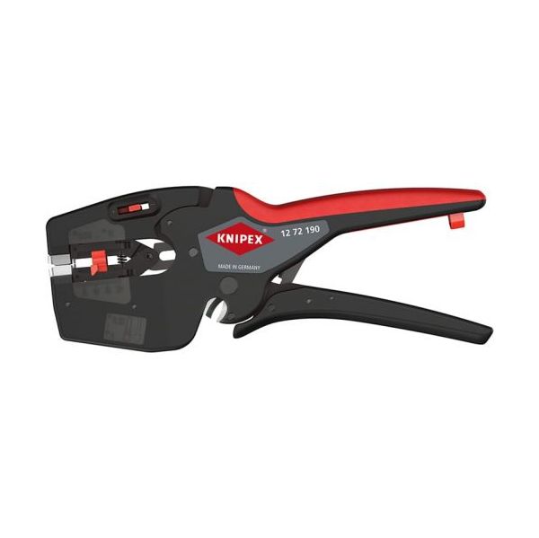 Alicate Desencapador de Fios Knipex NexStrip 12 72 190 Multifuncional