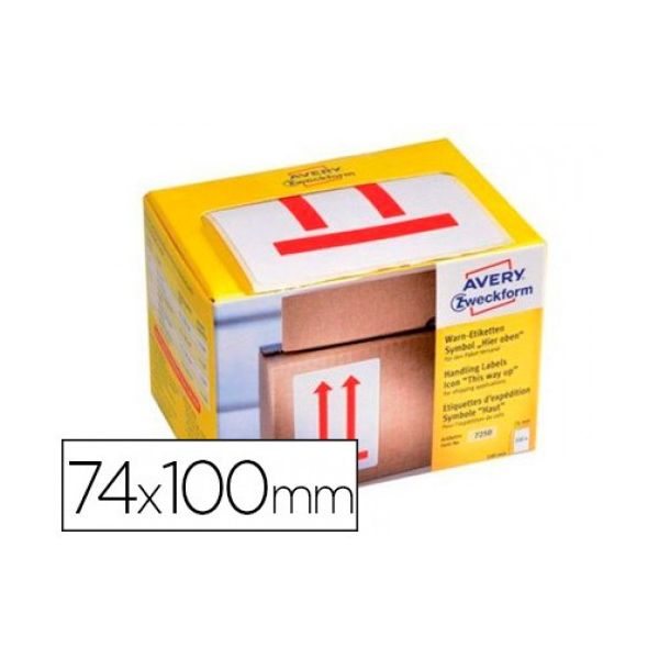 Avery Rolo 200 Etiquetas 74x100mm Adesivas "Alto"