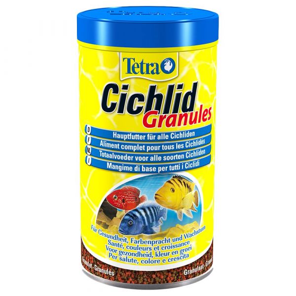 Tetra Alimento Peixe Cichlid Granulado 500ml