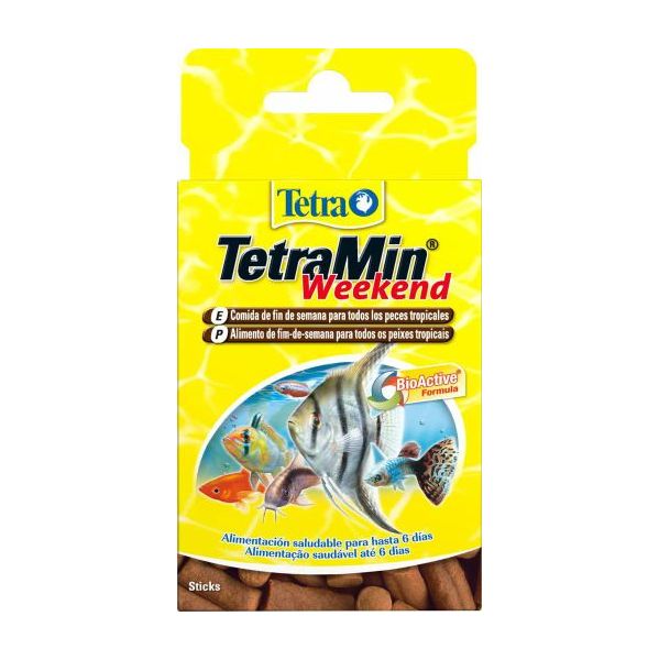 Tetra Alimento Peixe TetraMin Weekend 20 stikcs 18g