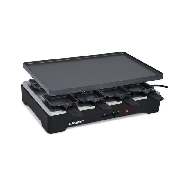 Grelhador Cloer Raclettegrill 6446 - Placa Pode Ser Usada em Ambos os Lados