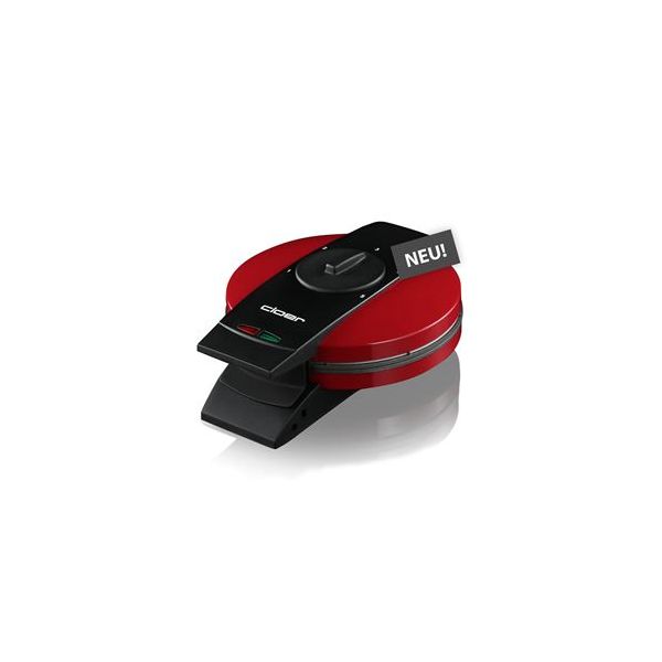 Cloer Máquina Waffles 1633V Waffeleisen Waffelherz Rot