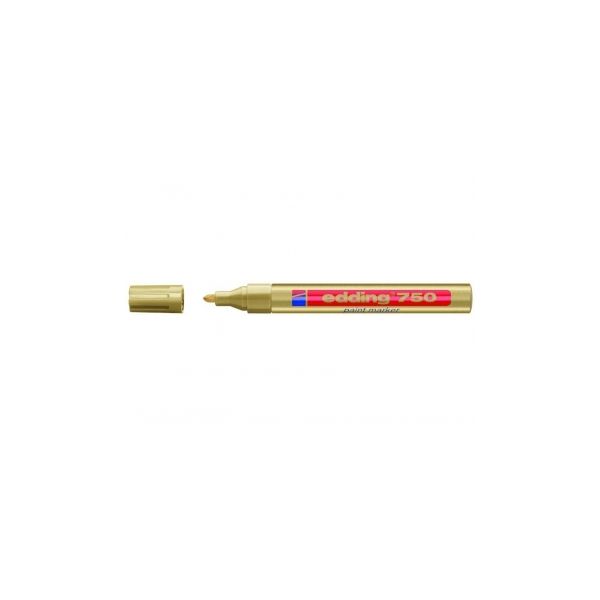 Edding 10 un. Marcadores Permanentes 2-4mm Dourado 750-053 4 - 750-53