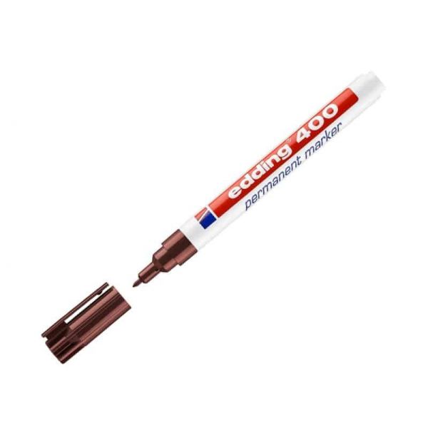 Edding Marcador Permanente 400 Castanho