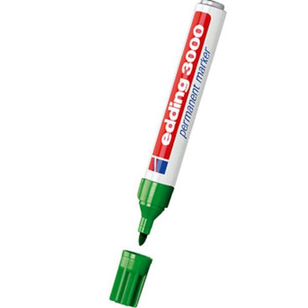 Edding Marcador Permanente 3000 Verde 10 Un.