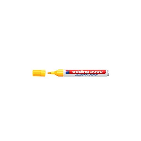 Edding Marcador Permanente 3000 Amarelo - 1301058