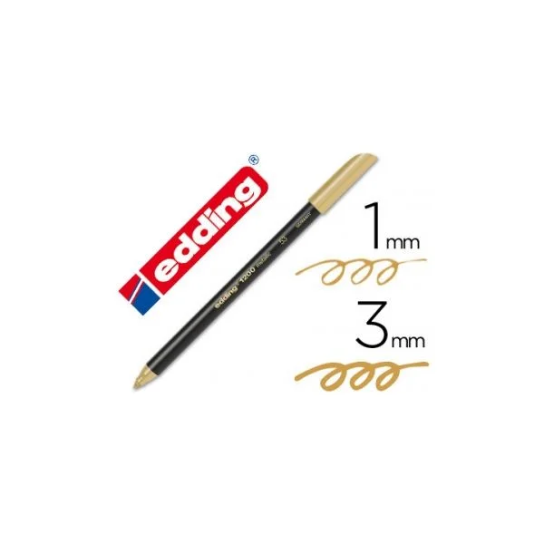 Edding Marcadores 1200 Dourado - 1200-53