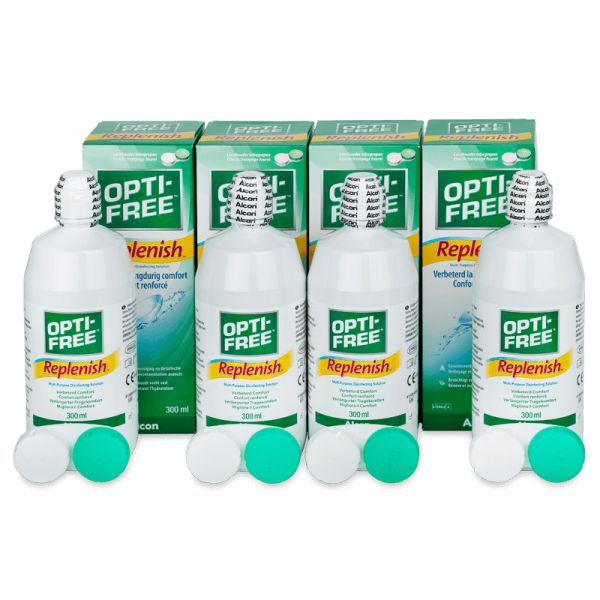 Alcon Solução Opti-Free RepleniSH 4x 300ml