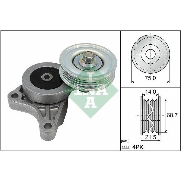 Ina Tensor de Correia, Correia Trapezoidal e - 534056510