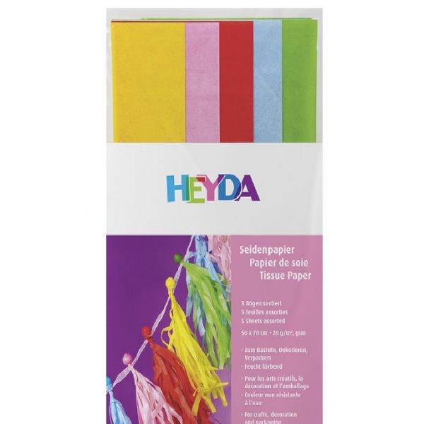 Heyda 5 Folhas Papel Seda - 3533744