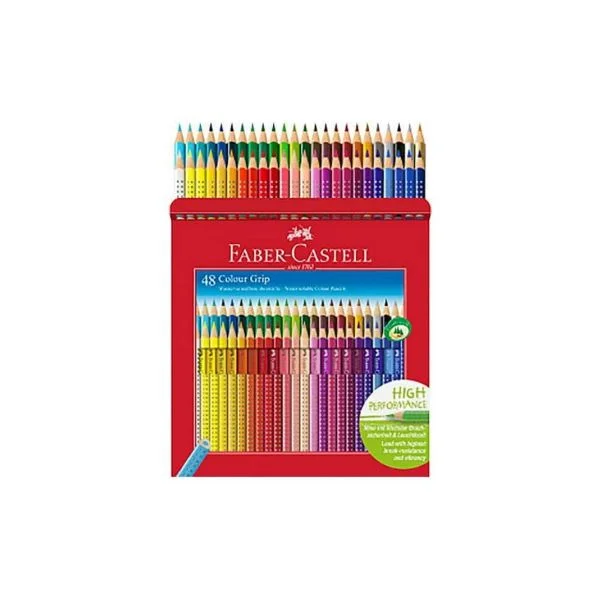 Faber Lápis de Cor Grip 48 Unidades - 112449