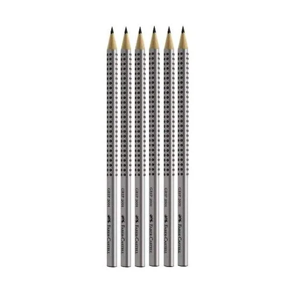 Faber-Castell 6 un. Lápis Grip 2001 HB - 117697