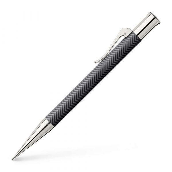 Graf Von Faber-castell Lapiseira Guilloche Ciselé Anthracite