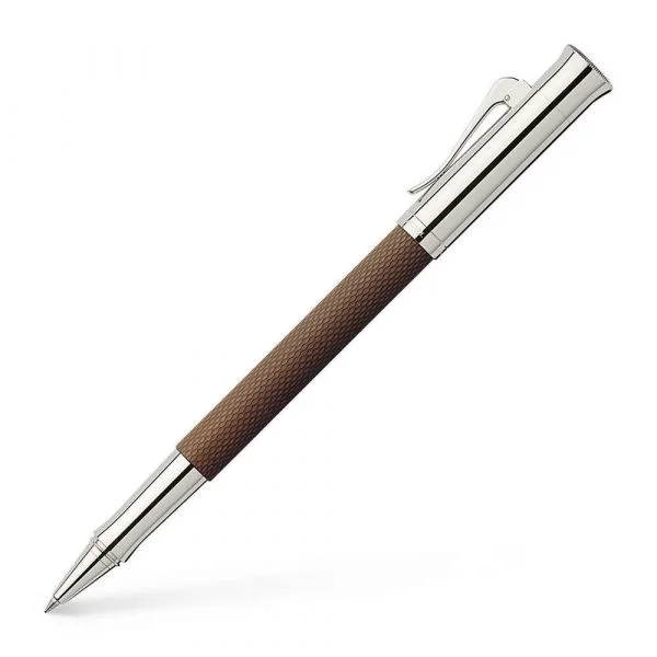 Graf Von Faber-castell Rollerball Guilloche Cognac Brown
