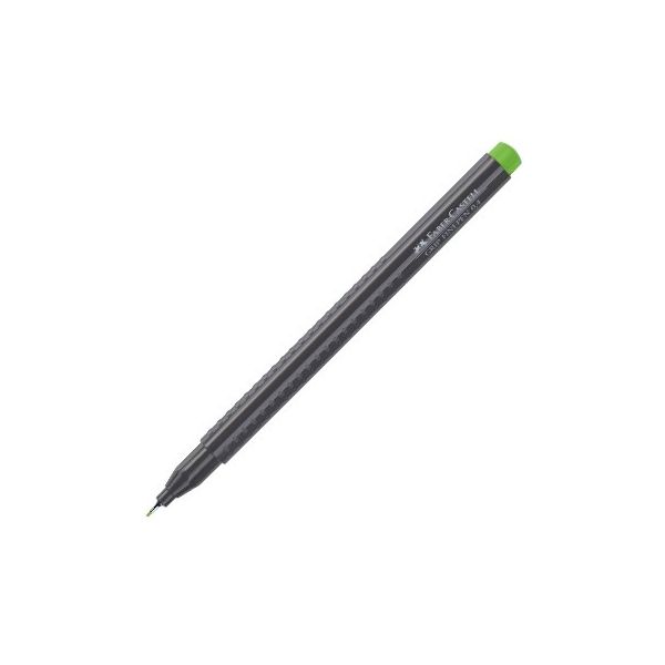 Pack 2 Marcador Fino Verde Erva 0,4mm Faber Castell 1303031 - 1303031