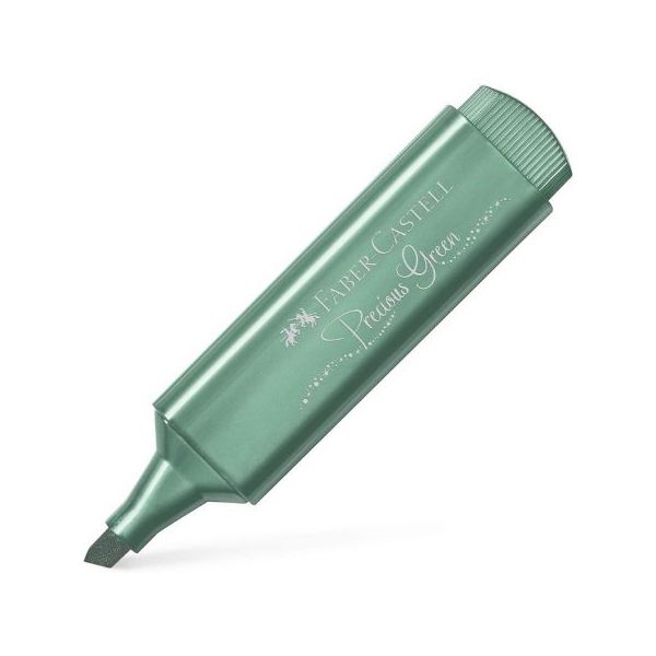 Faber Castell Marcador Fluorescente Textliner Verde Metálico 154639