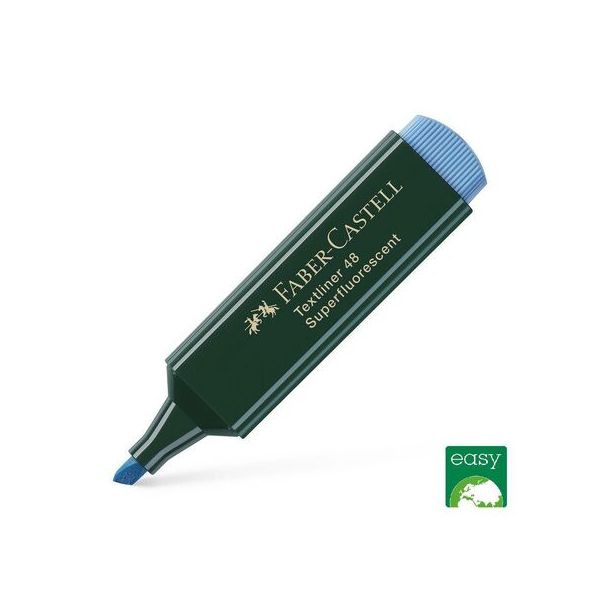 Faber-Castell Marcador Fluorescente Azul 1 un.