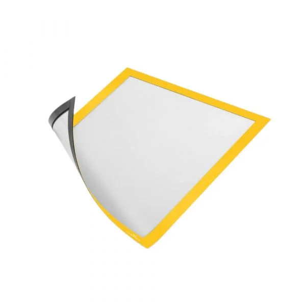Durable Moldura Magnética A4 Amarelo 4869-04 5un
