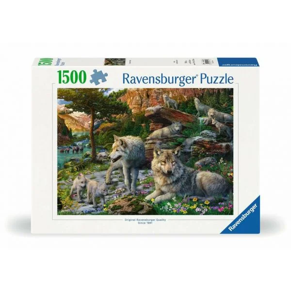 Ravensburger Wolves in Spring Puzzle 1500 Peças - S71008953