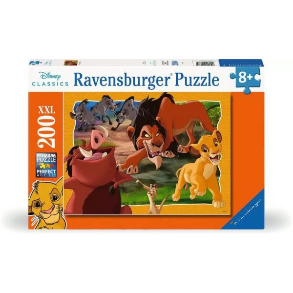 Ravensburger Puzzle Rei Leão 200 Peças - S71001137