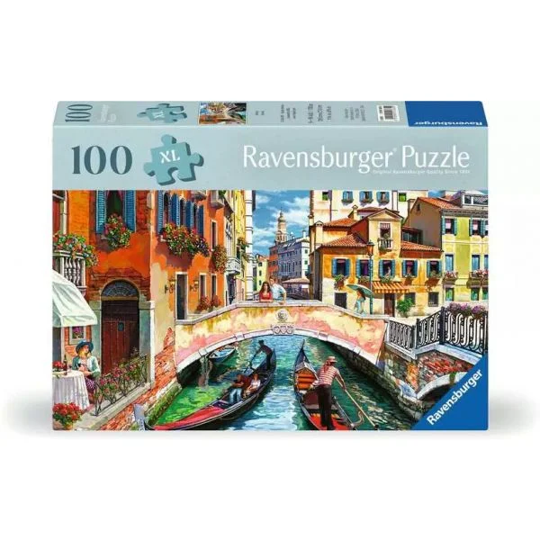 Ravensburger Feel Well & Puzzle Veneza 100 Peças XL - 12001365