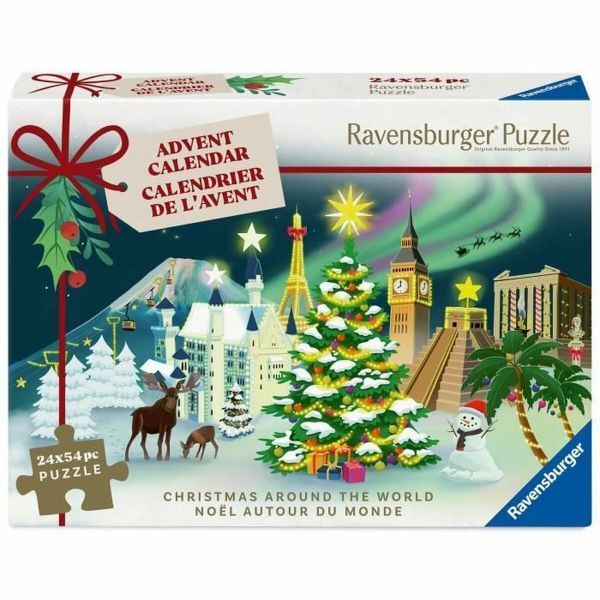 Ravensburger Puzzle Advent Calendar Minipuzzle 54 Peças