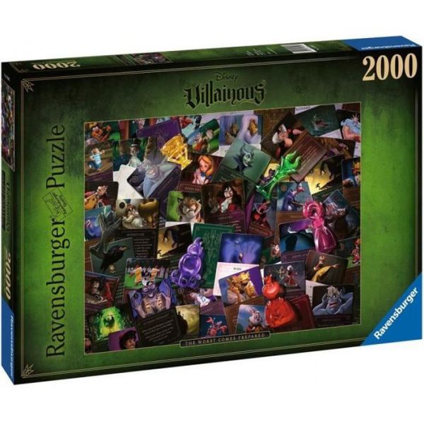 Ravensburger Puzzle Os Vilões da Disney - 2000 Peças - 165063