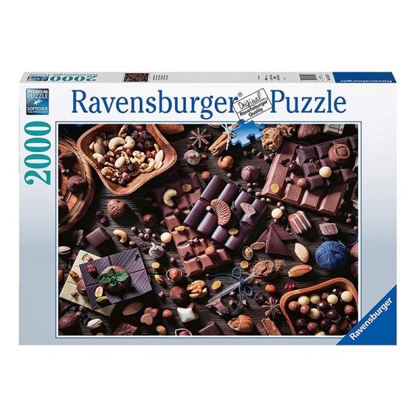 Ravensburger Puzzle O Paraíso de Chocolate - 2000 Peças - 167159