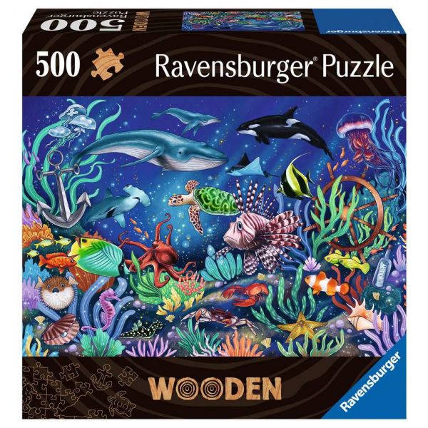 Ravensburger Colorful Marine World Puzzle 500 Peças - S7191086