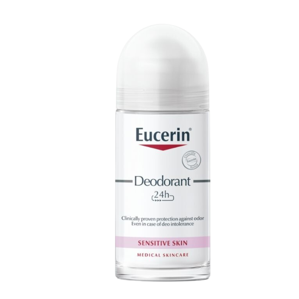 Eucerin Desodorizante Roll-on Pele Sensível 24h 50ml