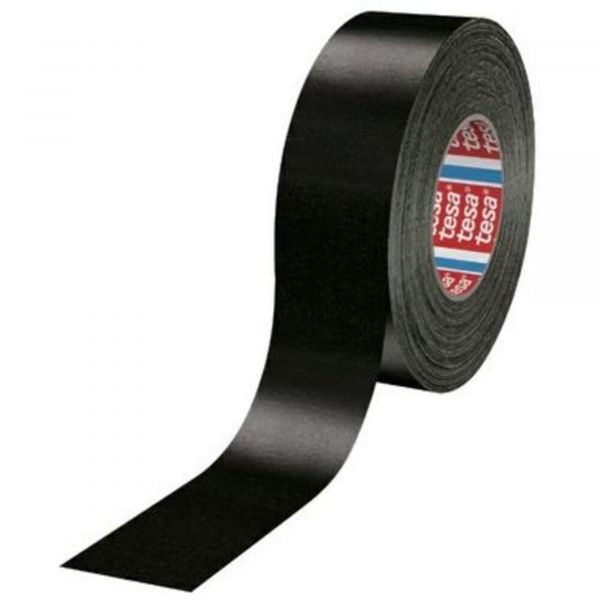 Tesa Fita Adesiva 4651, 50 mm X 25 M, Preto