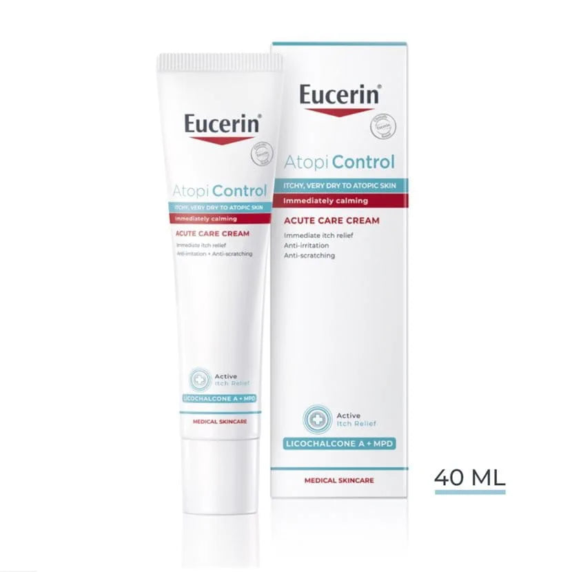 Eucerin AtopiControl Creme Fases Agudas 40mL – Pele Atópica & Sensível