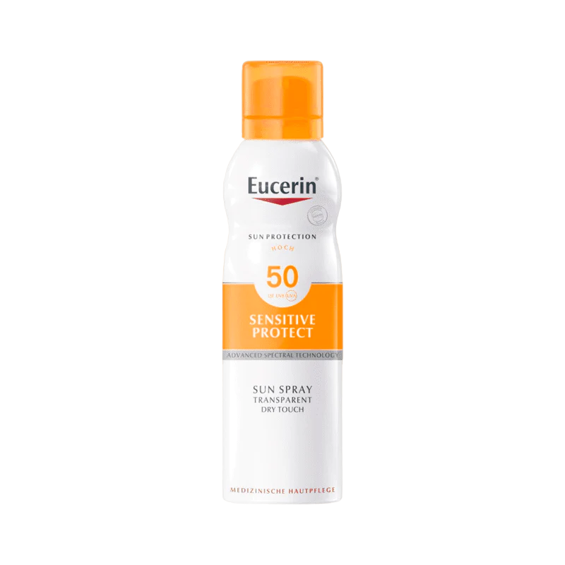Protetor Solar Eucerin Sunbody Spray Transparente Toque Seco Spf50+ 200mL