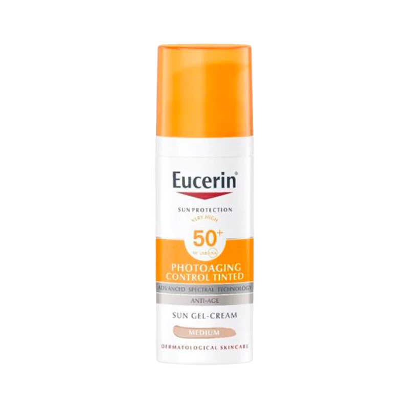 Eucerin Sun Photoaging Control Gel-Creme SPF50+ - Tom Médio 50mL