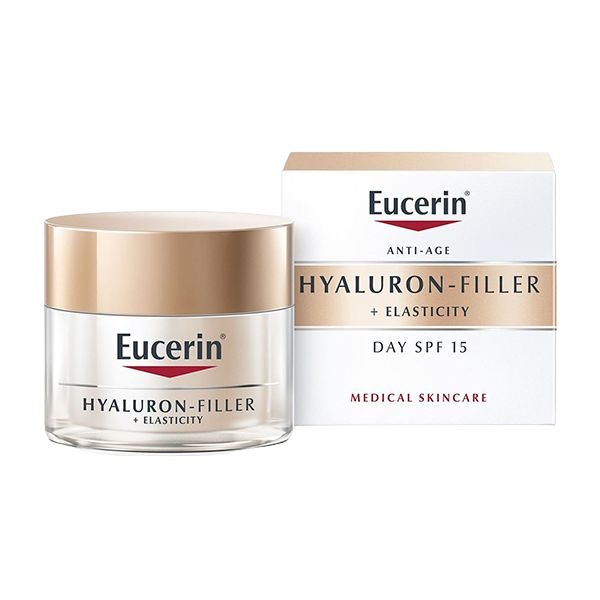 Eucerin Hyaluron-Filler + Elasticity Dia SPF15 50mL – Elasticidade & Manchas